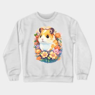 Cute Hamster Crewneck Sweatshirt